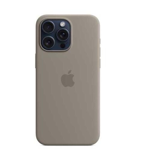 Apple Silicone Case with MagSafe Clay (MT1Q3) для iPhone 15 Pro Max – искусство минимализма и практичности